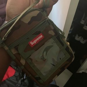 Supreme Camo Utility Pouch